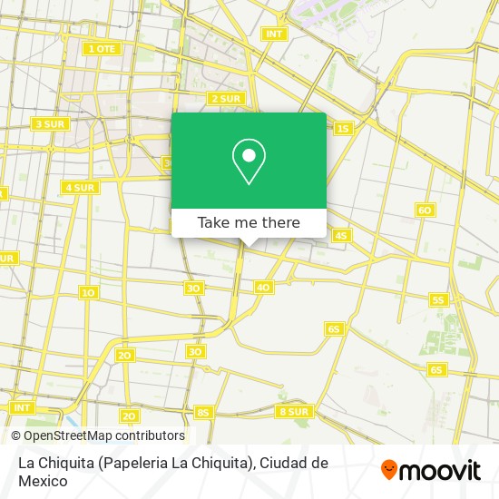 La Chiquita (Papeleria La Chiquita) map