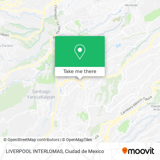 LIVERPOOL INTERLOMAS map