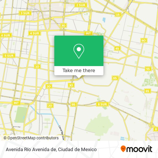 Mapa de Avenida Río Avenida de