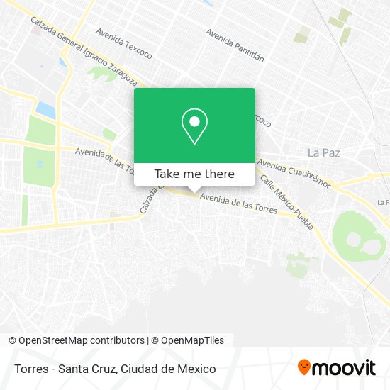 Torres - Santa Cruz map