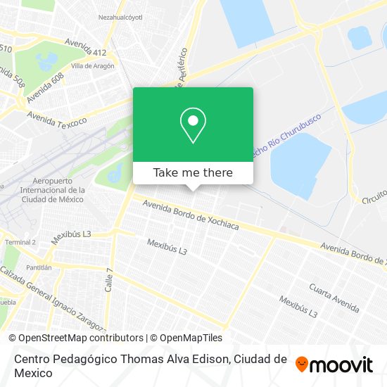 Centro Pedagógico Thomas Alva Edison map