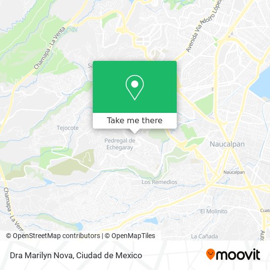Dra Marilyn Nova map