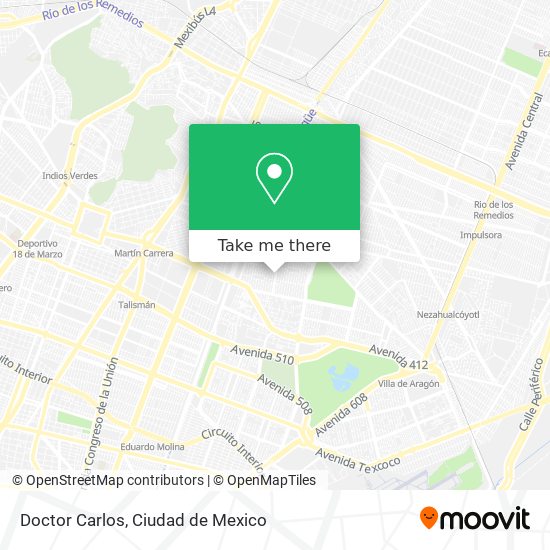 Mapa de Doctor Carlos