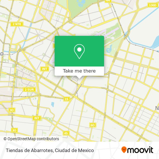 Mapa de Tiendas de Abarrotes