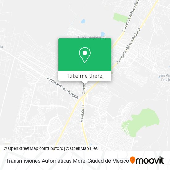 Mapa de Transmisiones Automáticas More