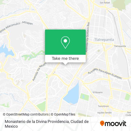Monasterio de la Divina Providencia map
