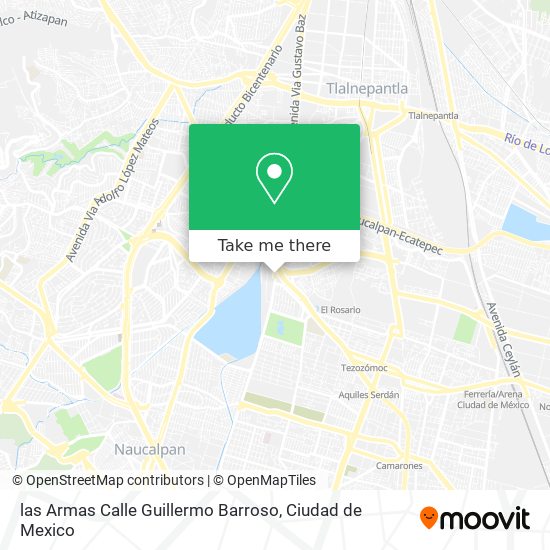 las Armas Calle Guillermo Barroso map