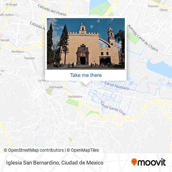 Iglesia San Bernardino map