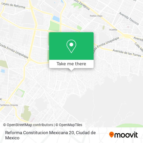 Reforma Constitucion Mexicana 20 map