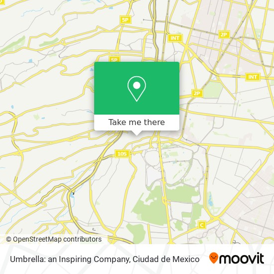 Umbrella: an Inspiring Company map