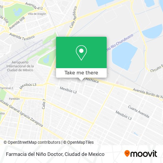 Farmacia del Niño Doctor map