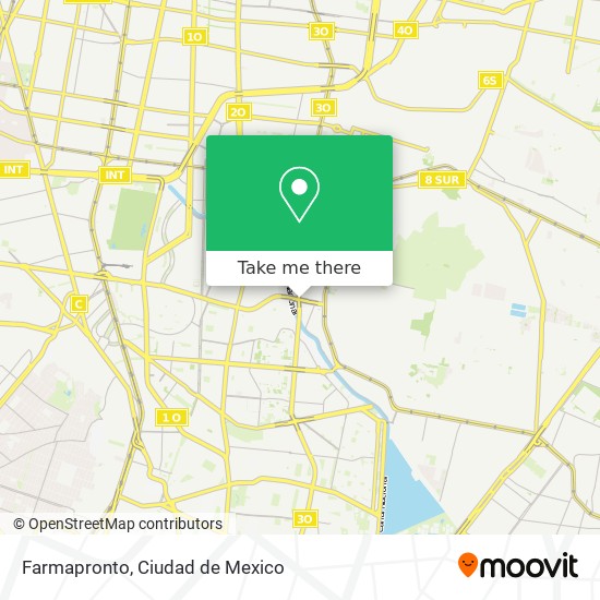 Farmapronto map