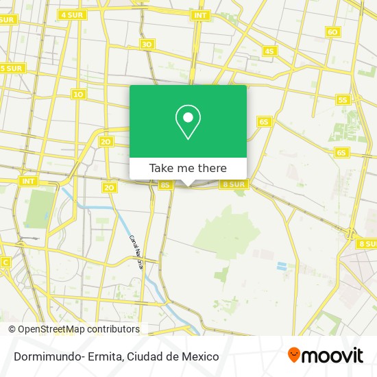 Dormimundo- Ermita map