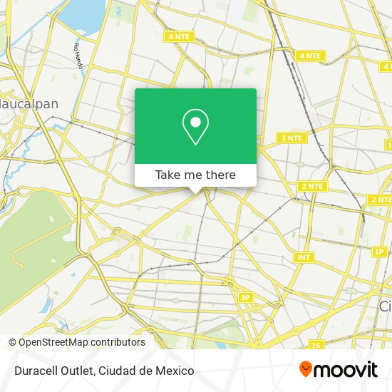 Duracell Outlet map