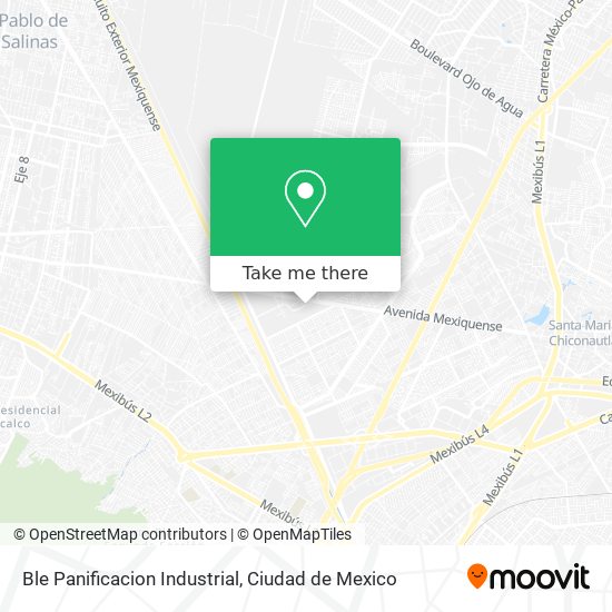 Ble Panificacion Industrial map