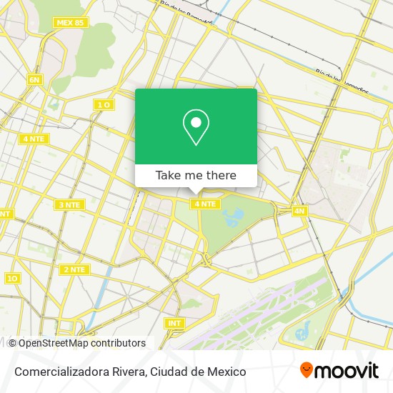 Comercializadora Rivera map