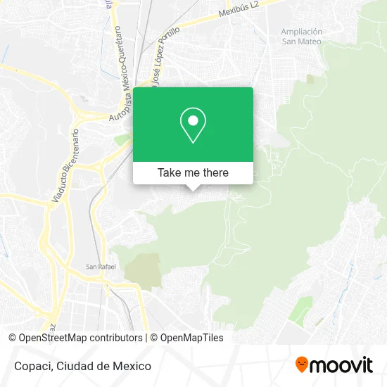Copaci map
