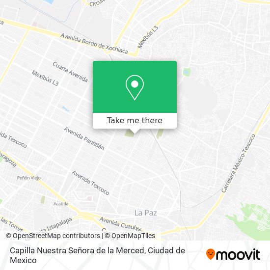 Mapa de Capilla Nuestra Señora de la Merced