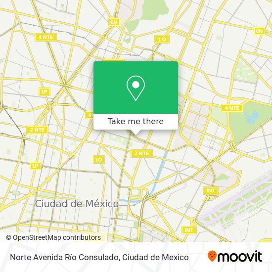 Mapa de Norte Avenida Río Consulado