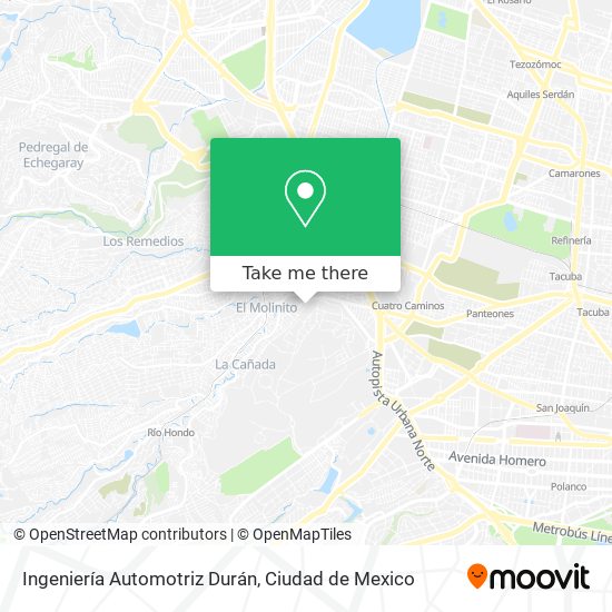 Ingeniería Automotriz Durán map