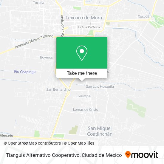 Tianguis Alternativo Cooperativo map