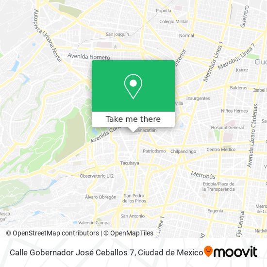 Calle Gobernador José Ceballos 7 map