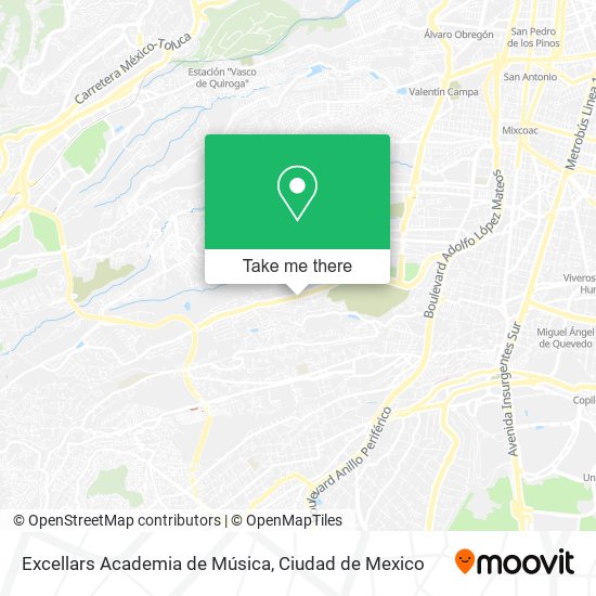 Excellars Academia de Música map