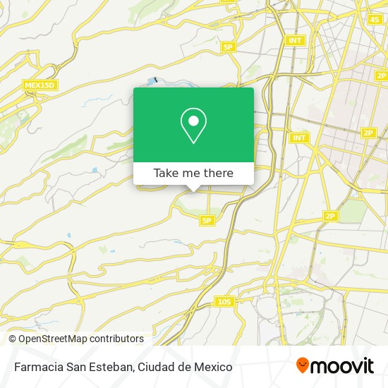 Farmacia San Esteban map