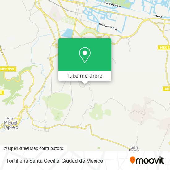 Tortillería Santa Cecilia map