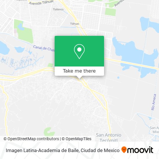 Imagen Latina-Academia de Baile map