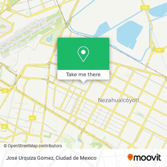 José Urquiza Gómez map