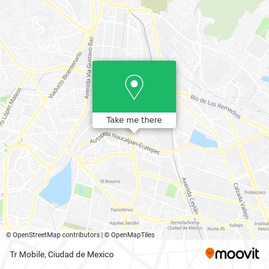 Tr Mobile map