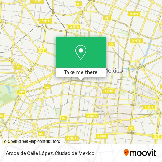 Mapa de Arcos de Calle López