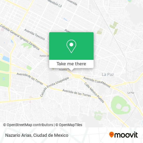 Mapa de Nazarío Arias