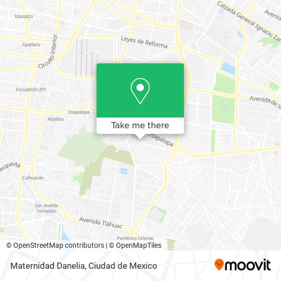 Maternidad Danelia map