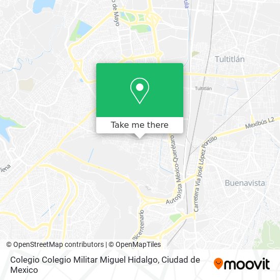 Colegio Colegio Militar Miguel Hidalgo map