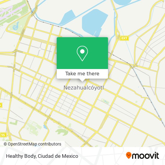 Mapa de Healthy Body