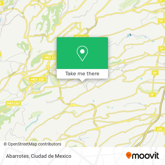 Abarrotes map