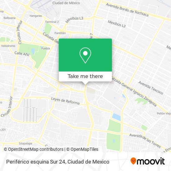 Periférico esquina Sur 24 map