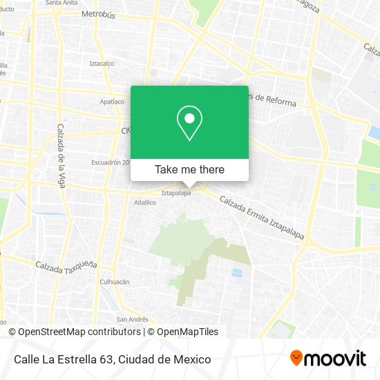 Calle La Estrella 63 map