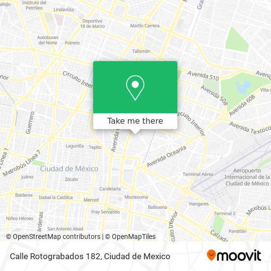 Mapa de Calle Rotograbados 182