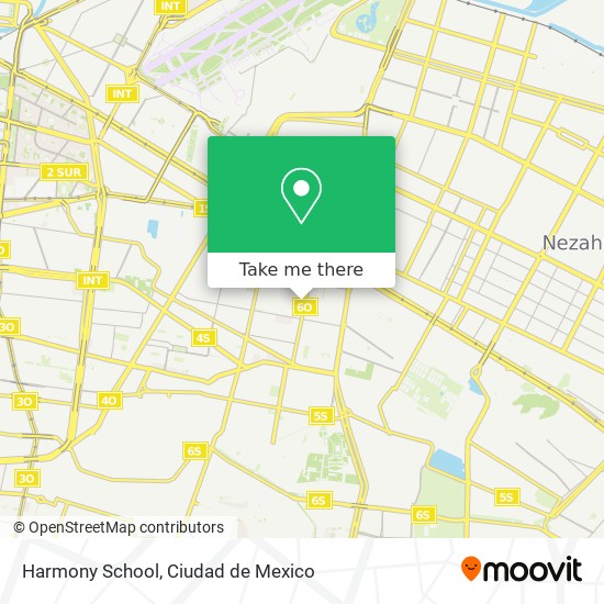 Harmony School map