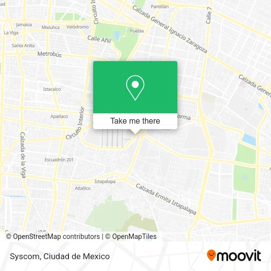 Mapa de Syscom