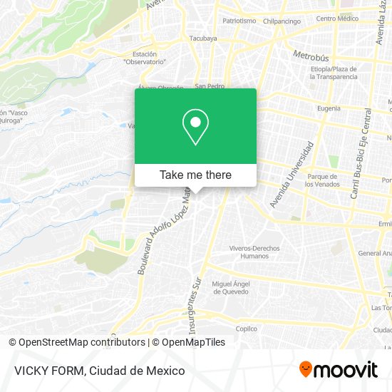 VICKY FORM map