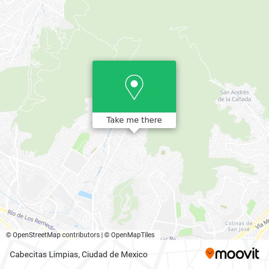 Cabecitas Limpias map