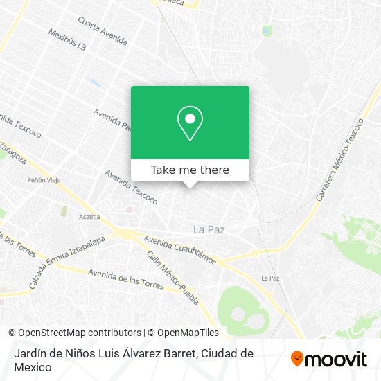 Jardín de Niños Luis Álvarez Barret map
