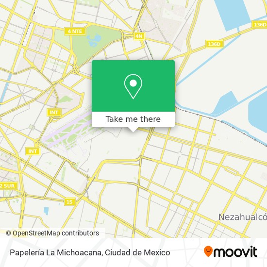 Papelería La Michoacana map