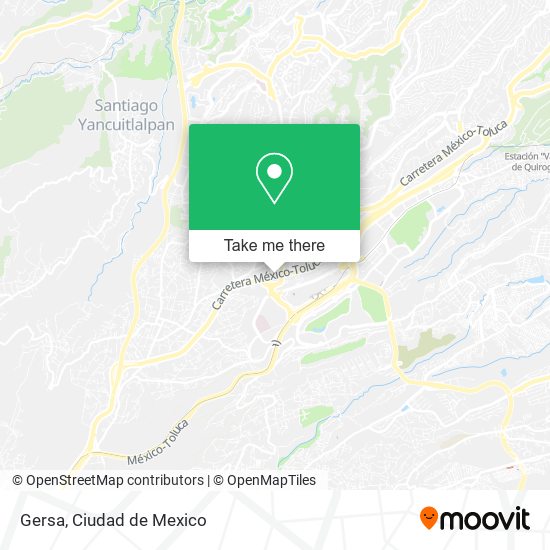Mapa de Gersa