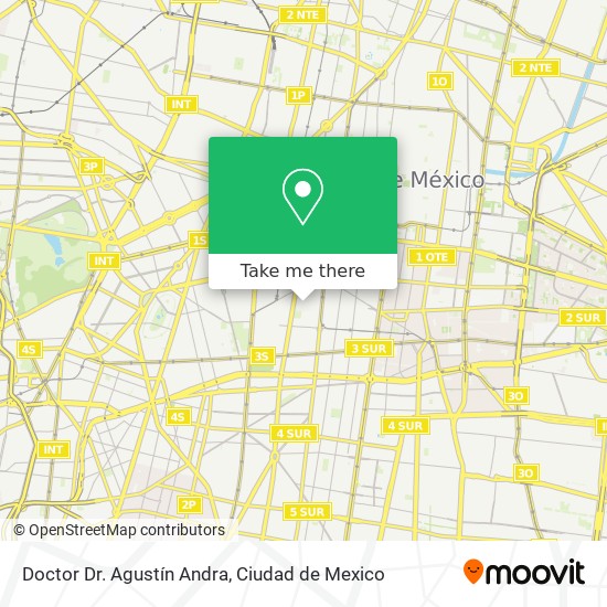 Doctor Dr. Agustín Andra map
