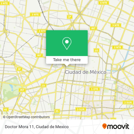 Doctor Mora 11 map